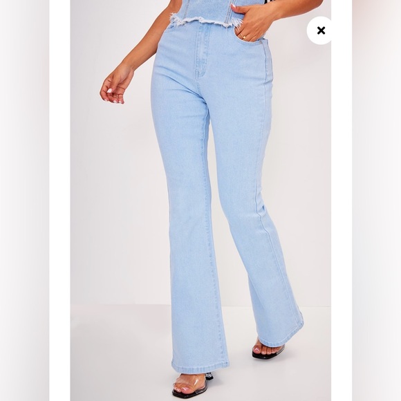 Petite Denim Flare Jeans - Picture 3 of 5